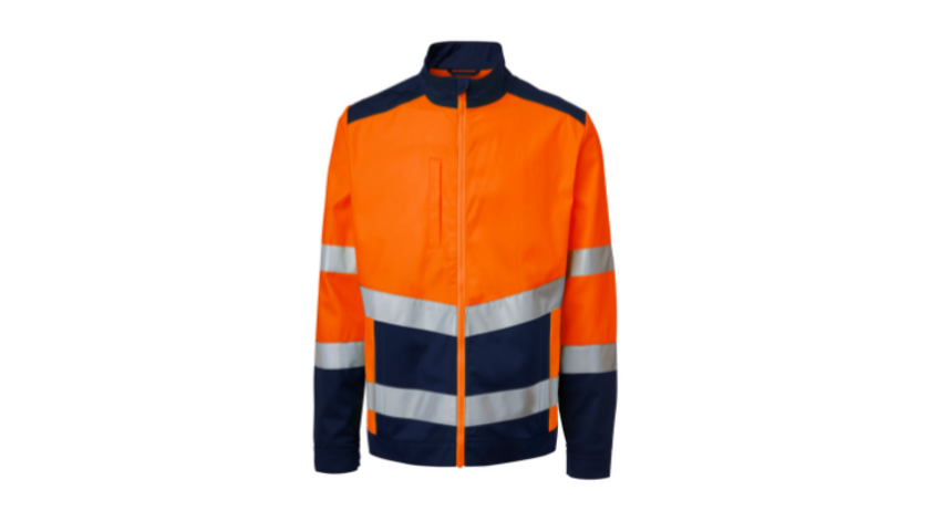 Veste de travail ProShine orange - face - Classe 2