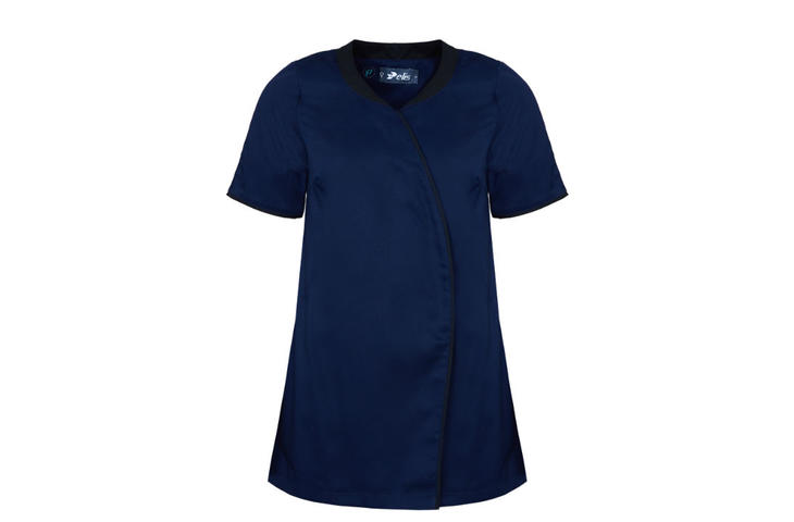 Regencia asymmetic tunic navy 