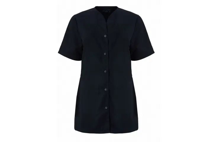 Regencia v neck tunic black