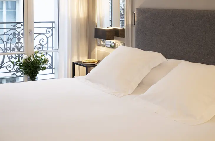 Satin de coton duvet cover