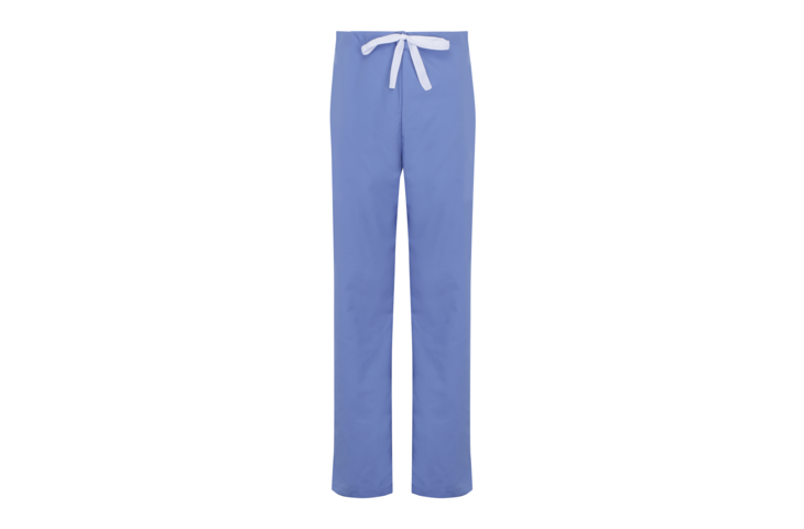 Blue scrub suit trousers