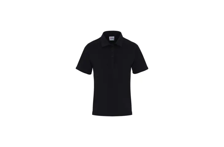 Black Woman short sleeves polo