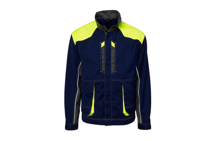 neon work jacket