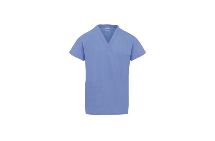 Samoa Short-Sleeve Unisex Scrub Tunic Top