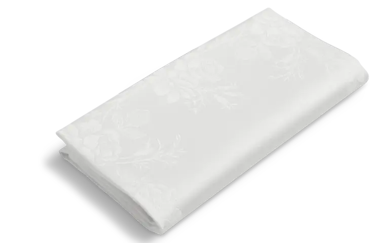 serviette fleuri elis