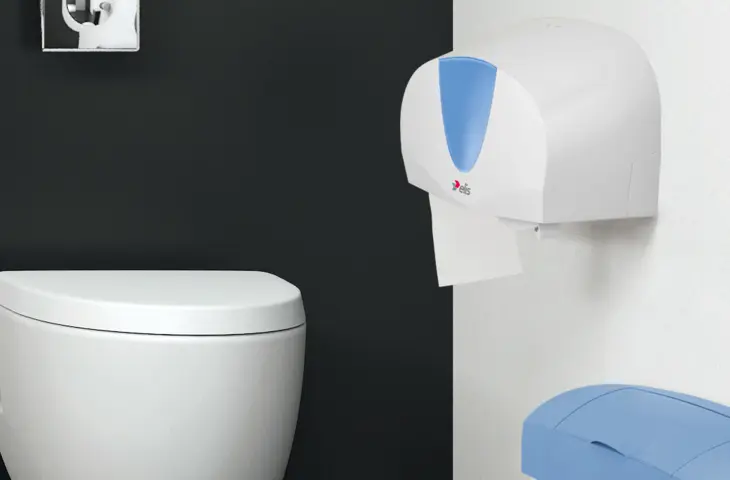 Small roll dispenser