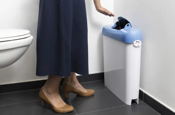 poubelle hygiène féminine no touch Elis