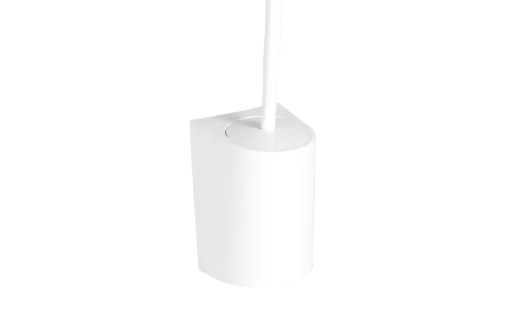 Toilet brush white aqualine Elis