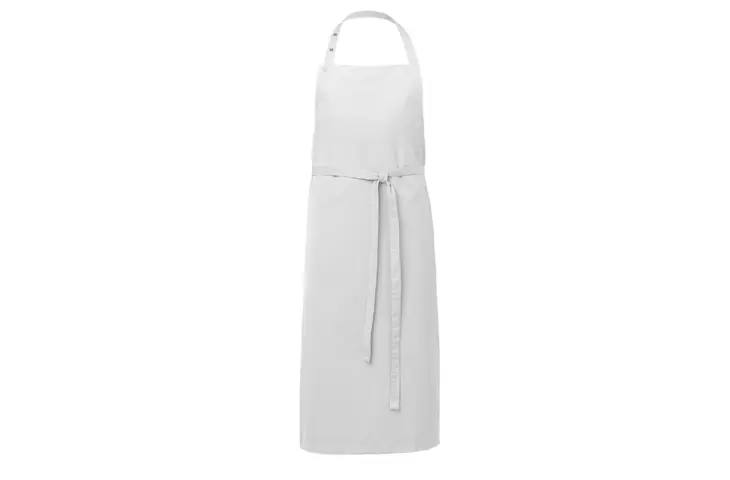 Tablier Rio blanc en polyster recyclé