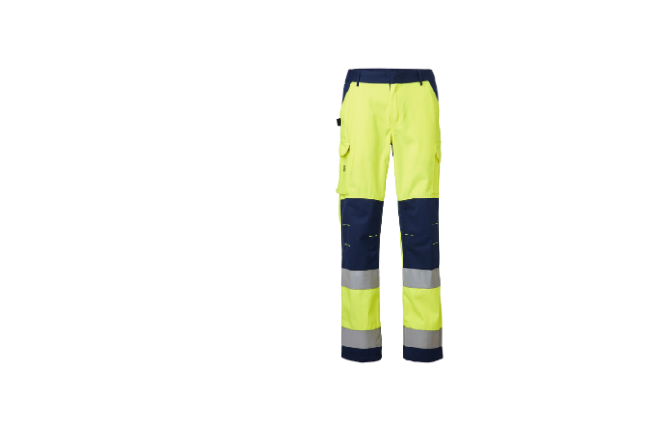 Pantalon de travail Haute Visibilité ProShine fluo - face - Classe 2