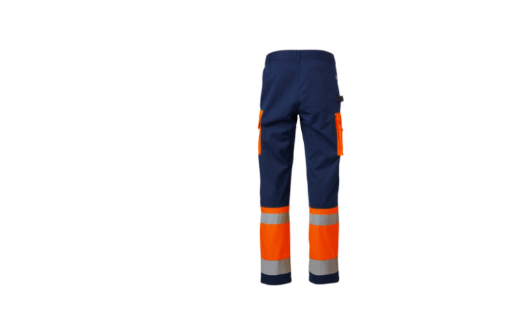 Pantalon de travail Haute Visibilité ProShine orange - face - Classe 1