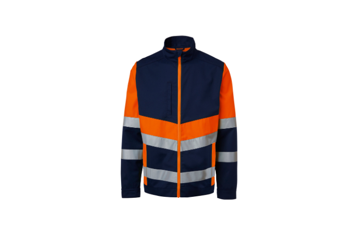 Veste de travail Haute Visibilité ProShine orange - face - Classe 1