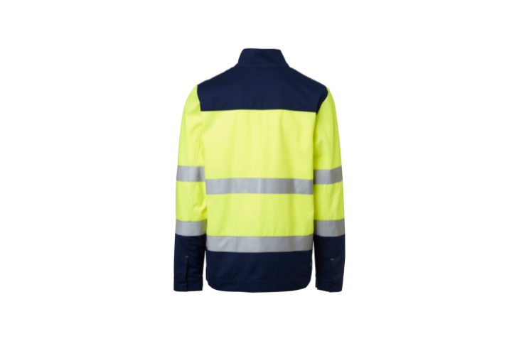 Veste de travail ProShine fluo - dos - Classe 2