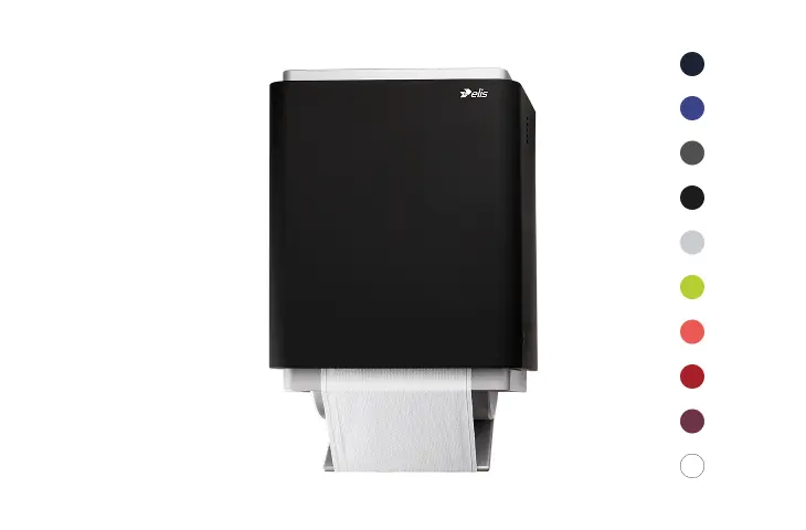 Essuie-mains coton rétractable Fusion - Black