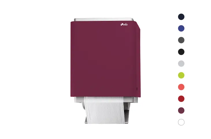 Essuie-mains coton rétractable Fusion - Dark Lilac