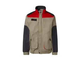 Brown and black Epishock bomber jacket