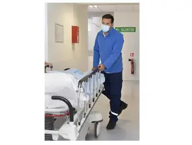 Blouson ambulancier bleu