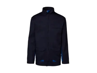 Blue Epitech bomber jacket