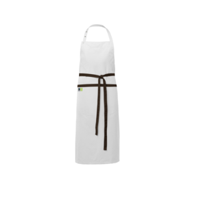 White Siena Bio's Fair apron